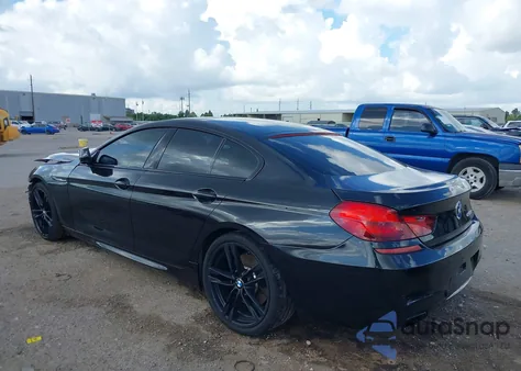 2016 BMW 650I Gran Coupe I Gran Coupe from USA, damaged, VIN WBA6D4C5XGD977448